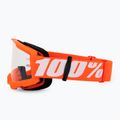 Pánske cyklistické okuliare 100% Strata 2 orange/clear 50027-00005 4
