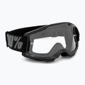 Detské cyklistické okuliare 100% Strata 2 Junior 50031-00001 black/clear