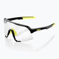 Slnečné okuliare 100% S3 gloss black/photochromic