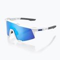 Slnečné okuliare 100% Speedcraft matte white/hiper blue multilayer mirror