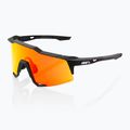 Cyklistické okuliare 100% Speedcratf Soft tact black/hiper red multilayer mirror 60007-00008 7