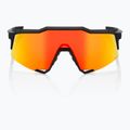 Cyklistické okuliare 100% Speedcratf Soft tact black/hiper red multilayer mirror 60007-00008 8