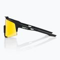 Cyklistické okuliare 100% Speedcratf Soft tact black/hiper red multilayer mirror 60007-00008 9