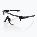 Cyklistické okuliare 100% Speedcratf Soft tact black/hiper red multilayer mirror 60007-00008 10