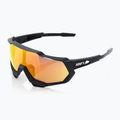 Cyklistické okuliare 100% Speedtrap soft tact black/red multilayer mirror 60012-00004 7