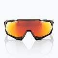Cyklistické okuliare 100% Speedtrap soft tact black/red multilayer mirror 60012-00004 8