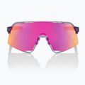 Slnečné okuliare 100% S3 polished translucent/purple multilayer mirror 3