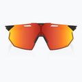 Viacvrstvové cyklistické okuliare Hypercraft SQ soft tack black/hyper red 60001-00003 2