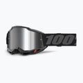 Cyklistické okuliare 100% Loss 2 black/silver mirror