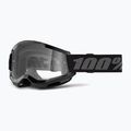Cyklistické okuliare detské 100% Strata 2 Junior black/clear 5