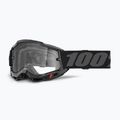 Detské cyklistické okuliare 100% Accuri 2 Junior black/clear