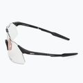 Slnečné okuliare 100% Hypercraft gloss black/photochromic purple mirror 4