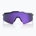 Slnečné okuliare 100% Speedcraft SL polished black/hiper polarized lavender mirror 2