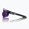 Slnečné okuliare 100% Speedcraft SL polished black/hiper polarized lavender mirror 4