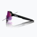 Slnečné okuliare 100% S3 LE gloss black/purple flash mirror photochromic 2