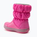 Detské snehové topánky Crocs Winter Puff electric pink/light grey 3