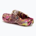 Crocs Classic Marbled Clog electric pink/multi žabky 4