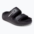 Šľapky Crocs Classic Cozzzy Sandal black/black 8