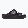 Šľapky Crocs Classic Cozzzy Sandal black/black 9