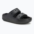 Šľapky Crocs Classic Cozzzy Sandal black/black