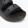 Šľapky Crocs Classic Cozzzy Sandal black/black 7