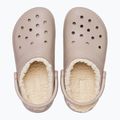 Šľapky Crocs Classic Lined Clog mushroom/bone 13