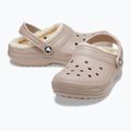 Šľapky Crocs Classic Lined Clog mushroom/bone 14