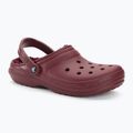 Žabky Crocs Classic Lined Clog bordeaux 2
