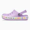 Detské šľapky Crocs Bayaband Charm Band Clogs orchid 11