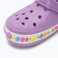 Detské šľapky Crocs Bayaband Charm Band Clogs orchid 8