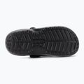 Crocs Classic Glitter Lined Clog black/silver žabky 6