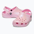 Šľapky detské ,sandále, Crocs Classic Glitter Clog flamingo 11