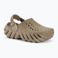 Detské šľapky Crocs Echo Clog Kids khaki
