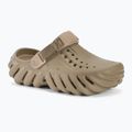 Detské šľapky Crocs Echo Clog Kids khaki 2
