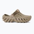 Detské šľapky Crocs Echo Clog Kids khaki 3