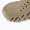 Detské šľapky Crocs Echo Clog Kids khaki 8