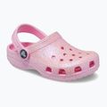 Šľapky detské ,sandále, Crocs Classic Glitter Clog T flamingo 9