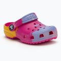 Detské šľapky Crocs Classic Ombre Clog Toddler juice/multi