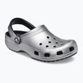 Žabky Crocs Classic strieborné/metalické 9