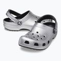 Žabky Crocs Classic strieborné/metalické 11