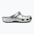 Žabky Crocs Classic strieborné/metalické 3
