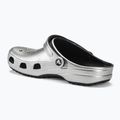 Žabky Crocs Classic strieborné/metalické 4