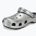 Žabky Crocs Classic strieborné/metalické 8