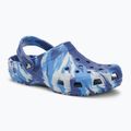 Šľapky Crocs Classic Marbled Clog blue bolt/multi 2