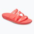 Dámske šľapky Crocs Splash Glossy Strappy neon watermelon 8