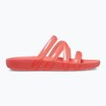 Dámske šľapky Crocs Splash Glossy Strappy neon watermelon 9