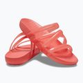 Dámske šľapky Crocs Splash Glossy Strappy neon watermelon 13