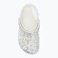 Šľapky detské ,sandále, Crocs Classic Starry Glitter white 6