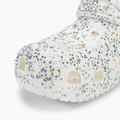Šľapky detské ,sandále, Crocs Classic Starry Glitter white 8