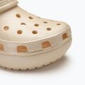 Dámske Šľapky Crocs Classic Shimmer Platform Clog vanilla 8